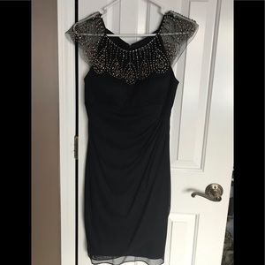 Short black dress